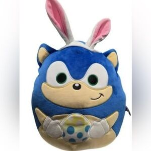 Sonic the Hedgehog Easter New Release Squishmallows With Bunny Ears BRAND NEW